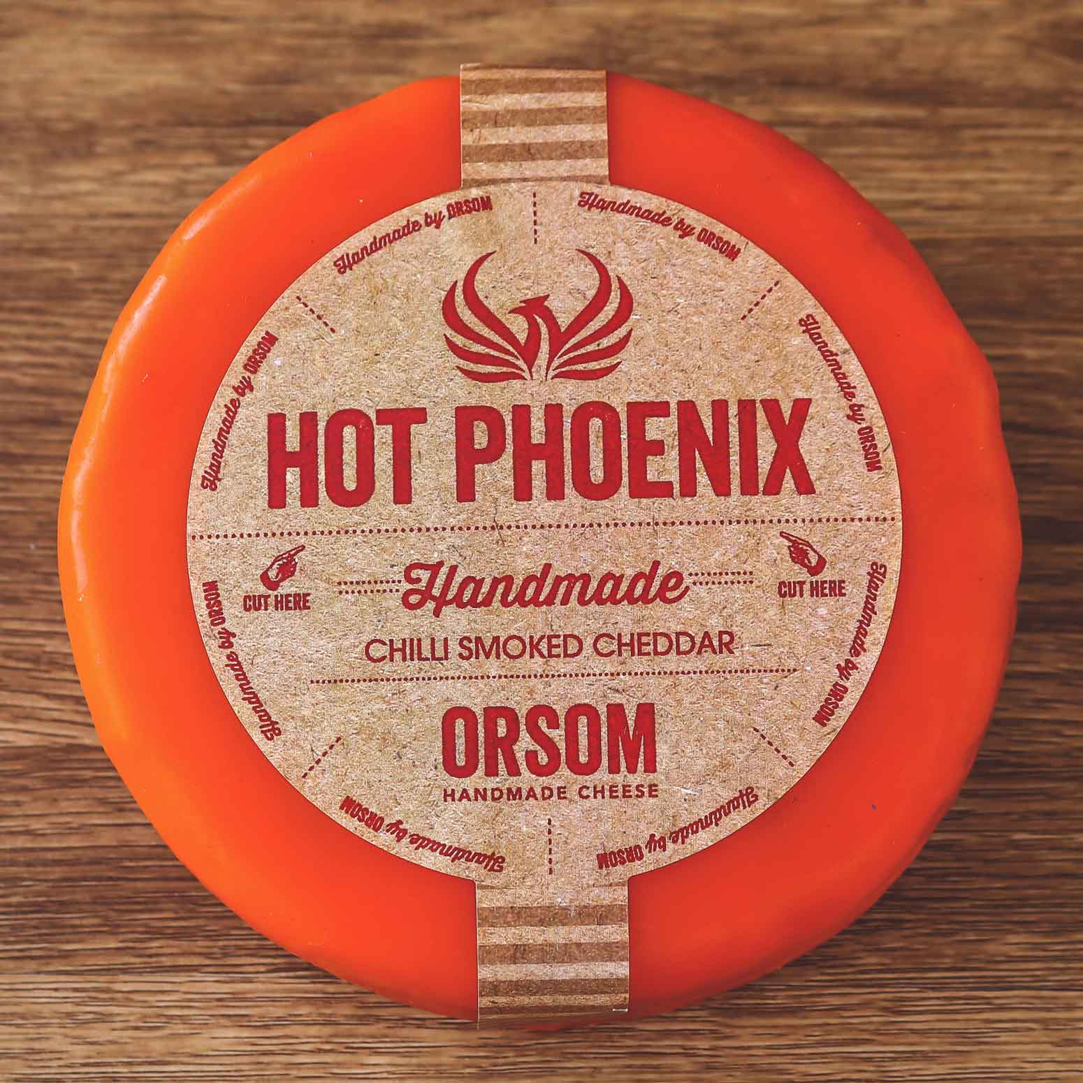Packaging design for Orsom Handmade Cheese