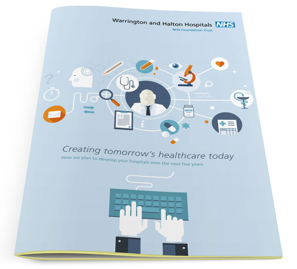 Brochure design - NHS Brochure cover