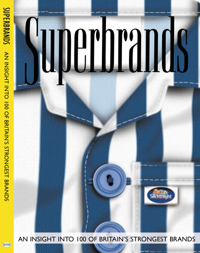 Brochure design, Superbrands cover design for Silentnight Beds