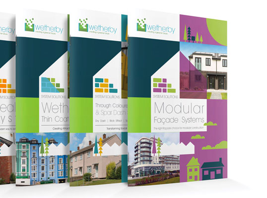 Brochure design for Wetherby Building Systems