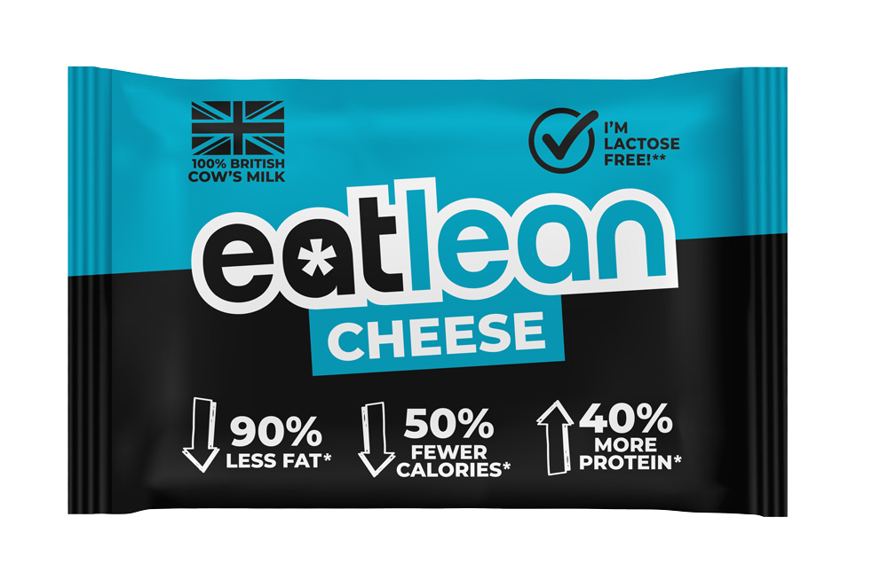 Packaging design for Eatlean Original Cheese